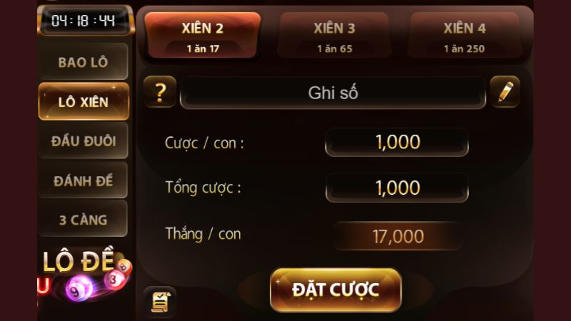 Chọn đúng hình thức cược là nền tảng để tăng tỷ lệ trúng tại Lô Đề Sunwin